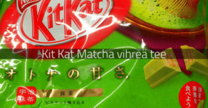 Makutestissä Kit Kat Matcha -suklaapatukat